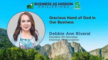 Day 2 Testimony: Gracious Hand of God in Our Business - Debbie Ann Riveral