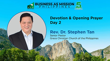 2025 BAM PH Conference Day 2 Devotion - Rev. Dr. Stephen Tan