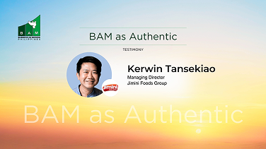TESTIMONY: BAM as AUTHENTIC - Kerwin Tansekiao